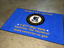 Custom Made Spectrum Logo Rug US Department Of Veterans Affairs of Cheyenne Wyoming