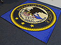 Custom Made Spectrum Logo Rug US Department of Justice Attorney General of Oklahoma City Oklahoma