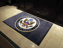 Custom Made Spectrum Logo Rug US Department of State Consulate General of Adana Turkey 01