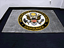 Custom Made Spectrum Logo Rug US Department of State Consulate General of Casablanca Morocco