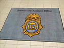 Custom Made Spectrum Logo Rug US Drug Enforcement Administration of Brownsville Texas