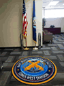 Custom Made Spectrum Logo Rug US Navy Command Pacific of Yokosuka Japan 01