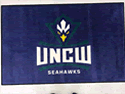 Custom Made Spectrum Logo Rug University of North Carolina Seahawks of Wilmington North Carolina