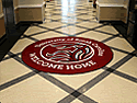 Custom Made Spectrum Logo Rug University of South Carolina of Columbia South Carolina