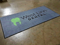 Custom Made Spectrum Logo Rug West Linn Dental of West Linn Oregon