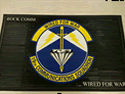 Custom Made Super Vinyl Logo Mat US Air Force 19th Communications Squadron of Andersen Air Force Base Guam