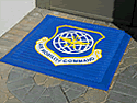 Custom Made Super Vinyl Logo Mat US Air Force Air Mobility Command of Scott Air Force Base Illinois