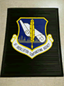 Custom Made Super Vinyl Logo Mat US Air Force Contracting Office of Joint Base San Antonio Texas