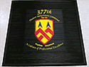 Custom Made Super Vinyl Logo Mat US Army 377th Theatre Sustainment Command of Fort Devens Massachusetts