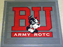 Custom Made Super Vinyl Logo Mat US Army Boston University ROTC of Boston Massachusetts 01