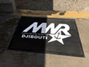 Custom Made Super Vinyl Logo Mat US Army MWR Camp Lemmonier Djibouti 02