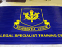 Custom Made Super Vinyl Logo Mat US Army Paralegal Specialist Training Center of Fort Lee Virginia 01