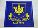 Custom Made Super Vinyl Logo Mat US Army Paralegal Specialist Training Center of Fort Lee Virginia 02