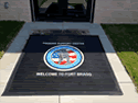 Custom Made Super Vinyl Logo Mat US Army Training Support Center of Fort Bragg North Carolina 01