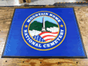 Custom Made Super Vinyl Logo Mat US Department of Veterans Affairs Mountain Home National Cemetery of Johnson City Tennessee