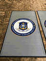 Custom Made Super Vinyl Logo Mat US Navy EOD Support Unit Two of JEB Little Creek Fort Story Virginia