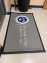 Custom Made Super Vinyl Logo Mat US Social Security Administration of Bluefield, West Virginia