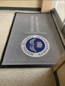 Custom Made Super Vinyl Logo Mat US Social Security Administration of Bluefield, West Virginia