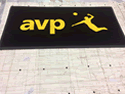 Custom Made ToughTop Logo Mat AVP  of  Port  Jervis  New  York