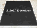 Custom Made ToughTop Logo Mat Adolf  Biecker  Salon  of  Blue  Bell  Pennsylvania