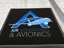 Custom Made ToughTop Logo Mat Air Accesories & Avionics of Doral Florida