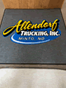 Custom Made ToughTop Logo Mat Altendorf  Trucking  of  Minto  North  Dakota