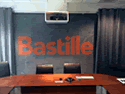 Custom Made ToughTop Logo Mat Bastille  Networks  of  Atlanta  Georgia