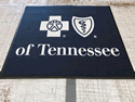 Custom Made ToughTop Logo Mat Blue Cross & Blue Shield of Chattanooga Tennessee