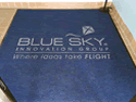 Custom Made ToughTop Logo Mat Blue  Sky  Innovations  Group  of  Sheffield  Village  Ohio