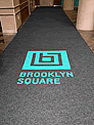 Custom Made ToughTop Logo Mat Brooklyn  Square  of  Brooklyn  New  York  01