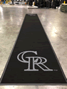 Custom Made ToughTop Logo Mat Colorado Rockies Baseball Club of Coors Field Denver Colorado