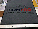 Custom Made ToughTop Logo Mat Compro Simulation Solutions of Melbourne Florida