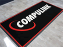 Custom Made ToughTop Logo Mat Compulink of St Petersburg Florida