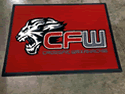 Custom Made ToughTop Logo Mat Crossfit of Waxahachie Texas