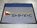 Custom Made ToughTop Logo Mat Dana Point Yacht Club of Dana Point California