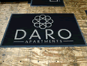 Custom Made ToughTop Logo Mat Daro Apartments of Washington DC