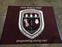 Custom Made ToughTop Logo Mat Don Bosco Prep of Ramsey New Jersey