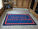 Custom Made ToughTop Logo Mat Don Pepe Steakhouse of Newark New Jersey 01