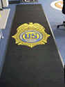 Custom Made ToughTop Logo Mat Drug Enforcement Administration of Rochester New York