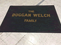 Custom Made ToughTop Logo Mat Duggans Funeral Services of San Fransisco California