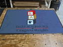 Custom Made ToughTop Logo Mat Eagle Academy Public Charter School of Congress Heights Washington 02