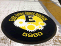 Custom Made ToughTop Logo Mat East Grand Rapids Robotics Michigan