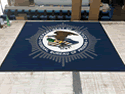 Custom Made ToughTop Logo Mat Federal Correctional Institution Beckley of Beaver West Virginia