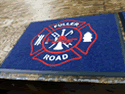 Custom Made ToughTop Logo Mat Fire Department Fuller Road of Colonie New York