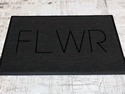 Custom Made ToughTop Logo Mat Flwr Shop of Nashville Tennessee