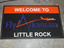 Custom Made ToughTop Logo Mat Fly Arkansas LLC of Little Rock Arkansas