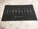 Custom Made ToughTop Logo Mat Gibraltar Apartments of Greenpoint Brooklyn