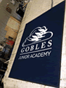 Custom Made ToughTop Logo Mat Gobles Junior Academy of Gobles Michigan