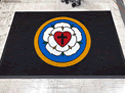 Custom Made ToughTop Logo Mat Good Shepherd Lutheran Church of Glen Rock New Jersey