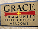 Custom Made ToughTop Logo Mat Grace Community Church of Virginia